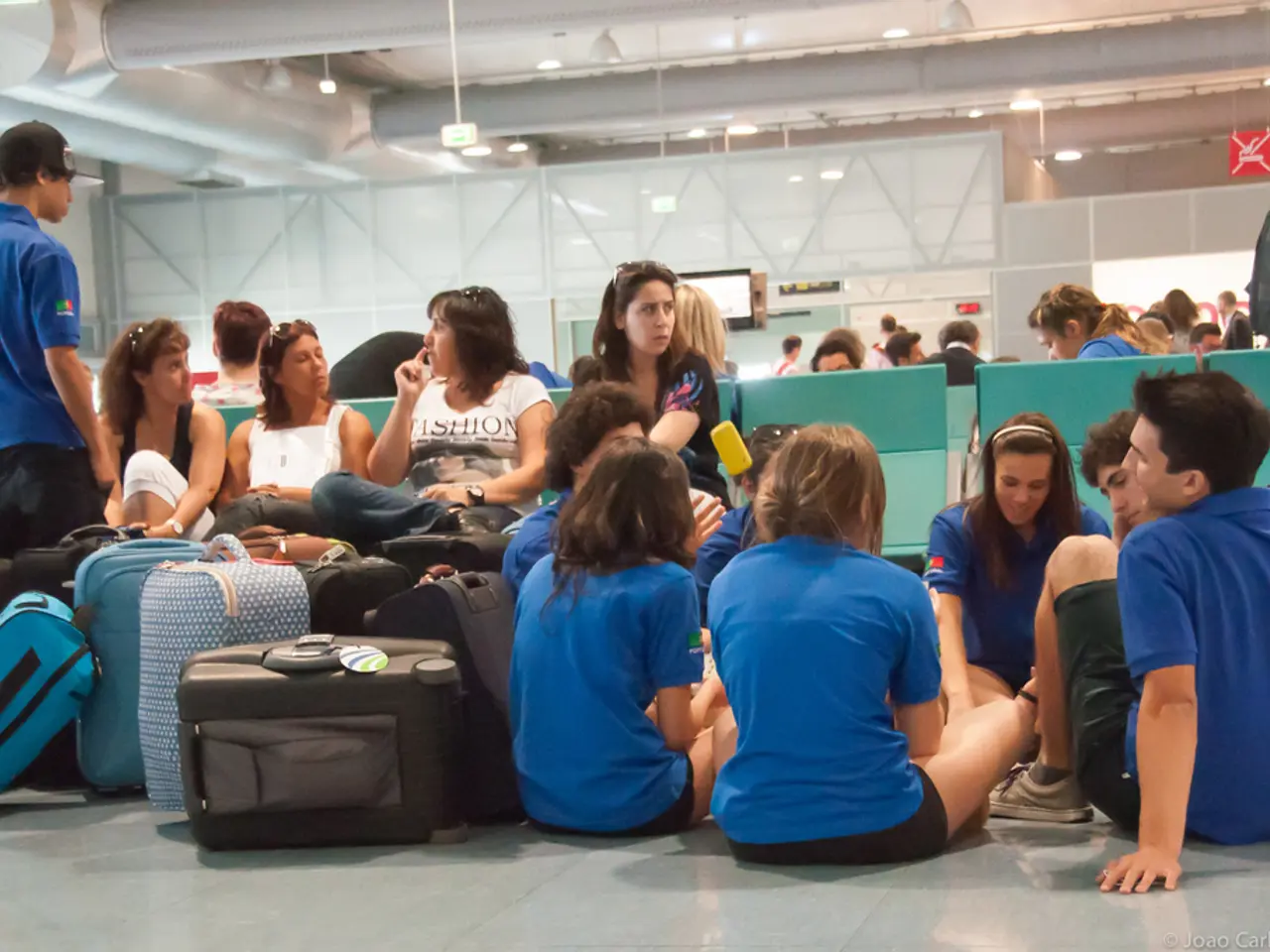 Dubai's airport keeps records of passengers during the initial six months of the year