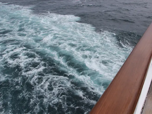 The waterway induces a slowing down