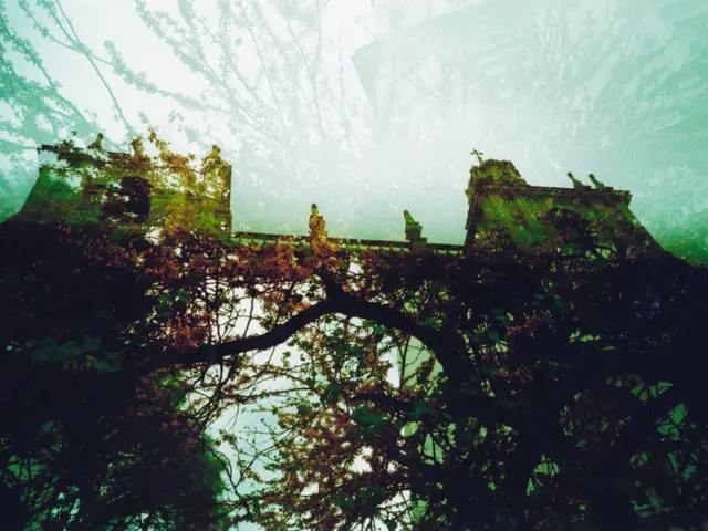 Political March Leads Down City Streets