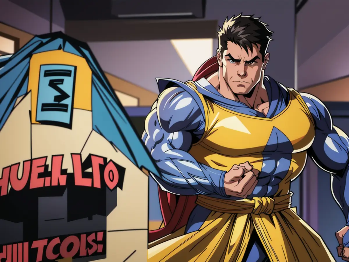 Person shows explicit, graphic image of sexual content, labeling it as Amusement Park Warner Bros. World Opens in Abu Dhabi